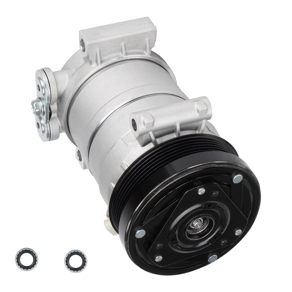 ILONPA compressor front view showing unit and mounting points for easy fit