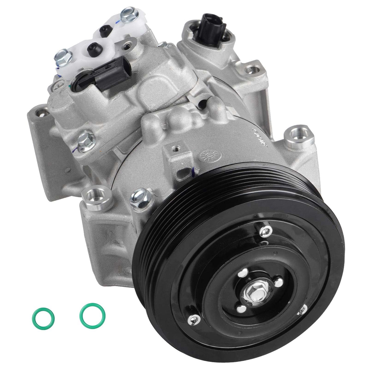 ILONPA compressor front view showing solid construction and fitment benefit