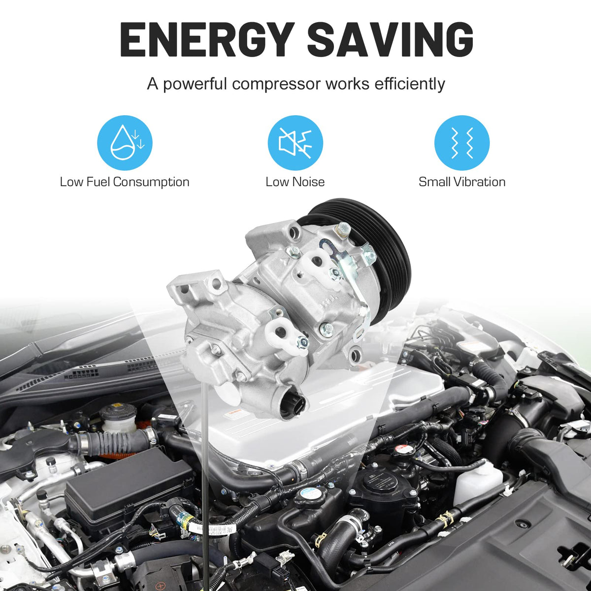 ILONPA installed in engine bay displaying direct-fit replacement convenience