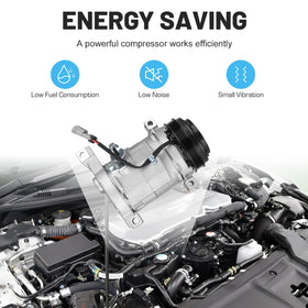 ILONPA compressor fitment label showing compatible model benefits