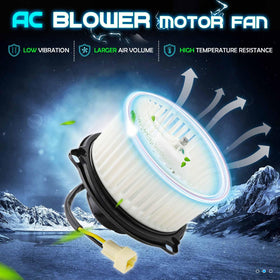 ILONPA fan wheel closeup highlighting balanced blades for quieter operation