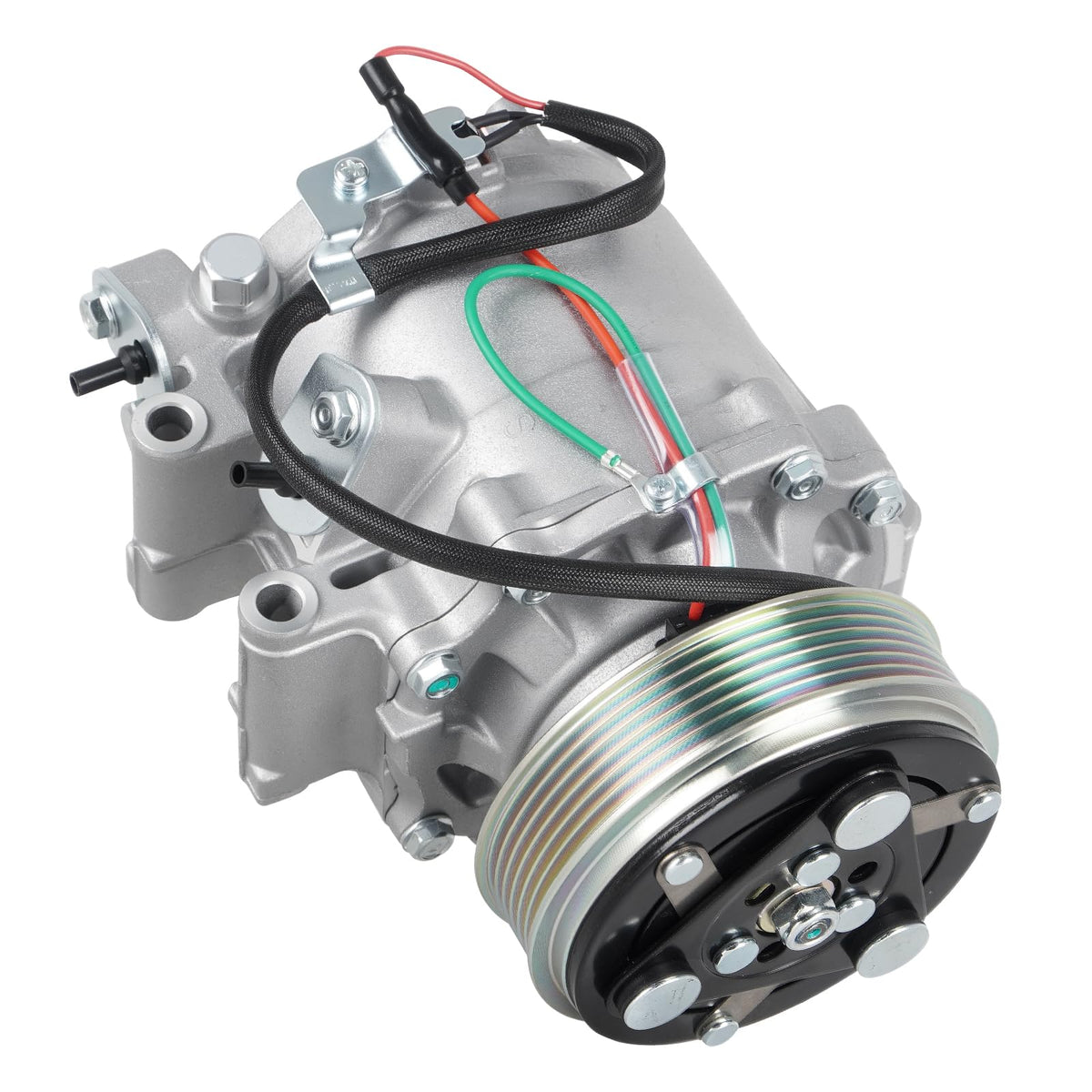 ILONPA front assembly compressor with clutch showing fitment benefit