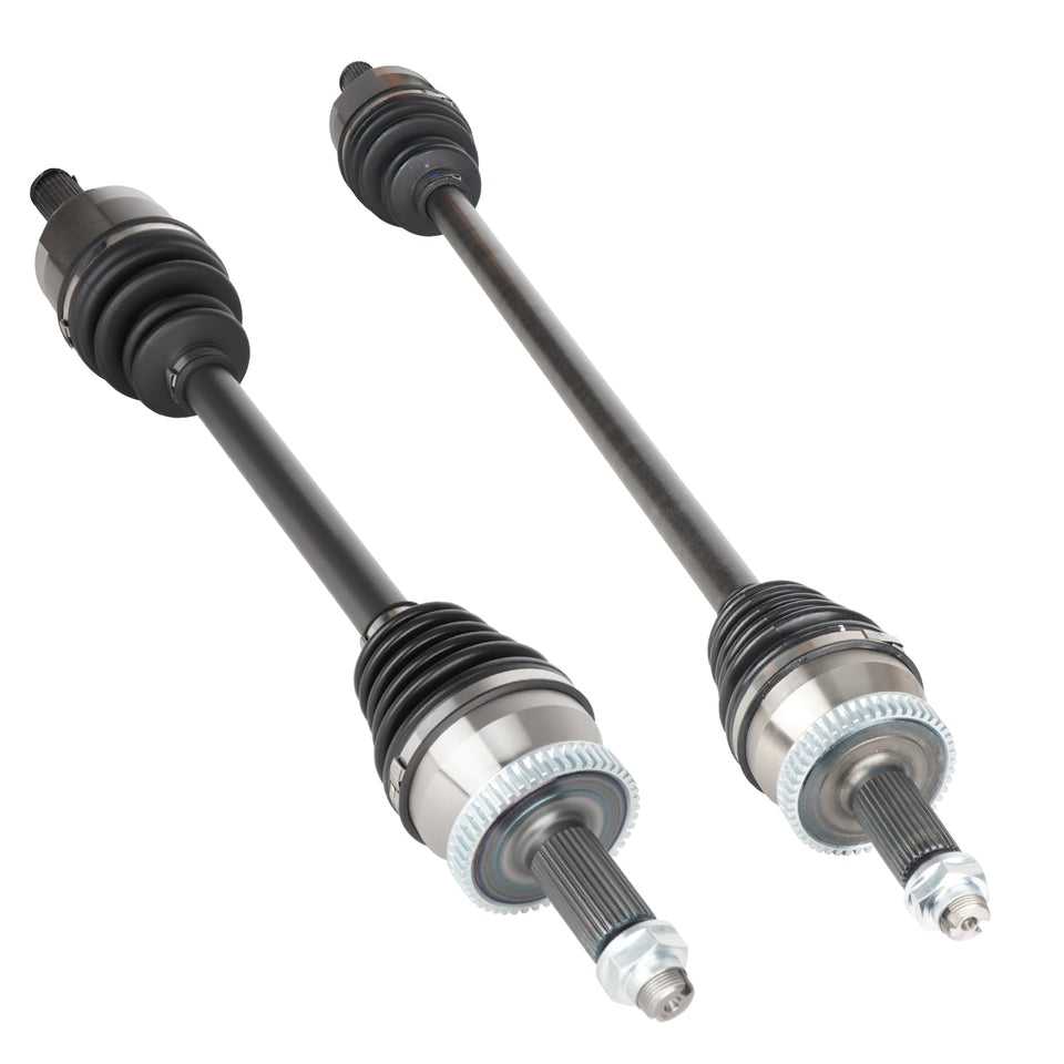 ILONPA front axle packaging view showing both shafts and labels for easy identification