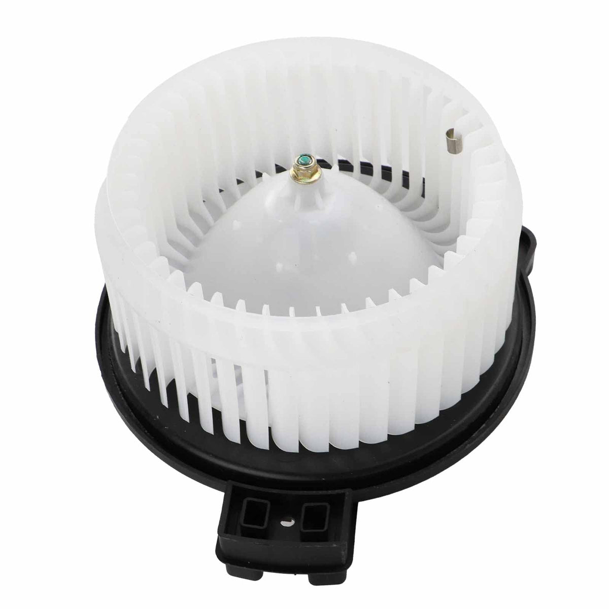 ILONPA front view of blower motor showing mounting points and improved fit