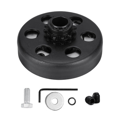 ILONPA front view clutch assembly showing teeth and finish for reliable power transfer