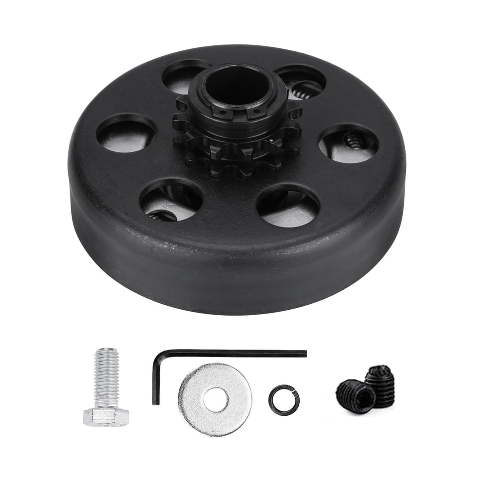 ILONPA front view clutch assembly showing teeth and finish for reliable power transfer