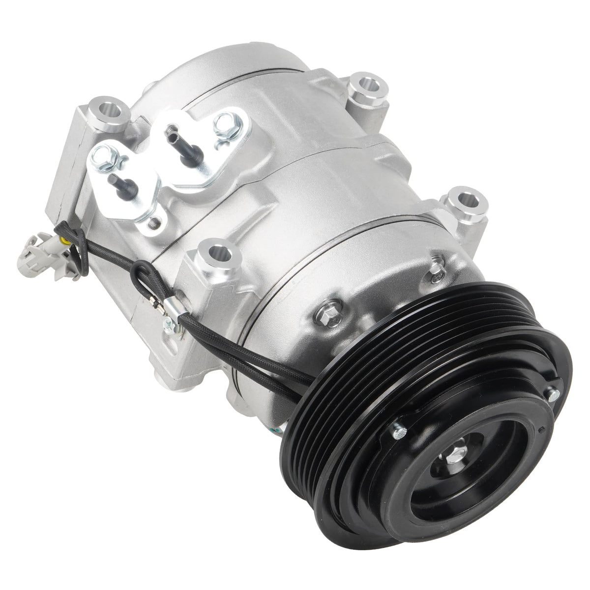 ILONPA front view compressor with clutch showing fitment and durability