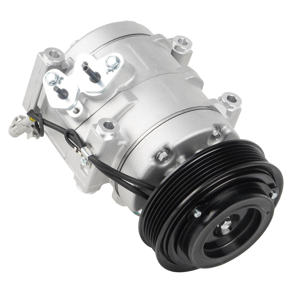 ILONPA front view compressor with clutch showing fitment and durability