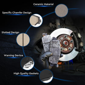ILONPA included hardware laid out for easier installation and correct alignment