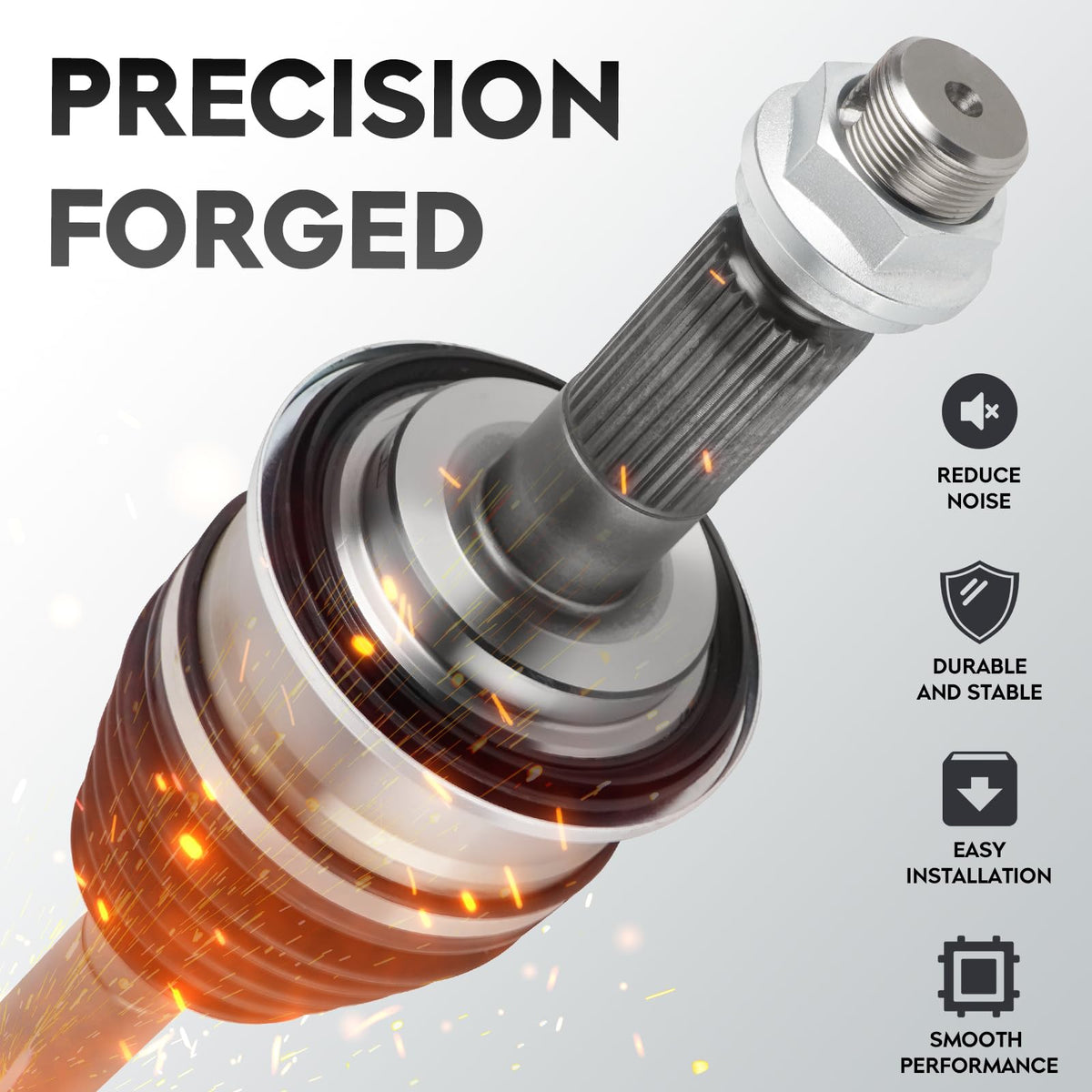 ILONPA inner spline detail highlighting 25-spline precision and secure fit