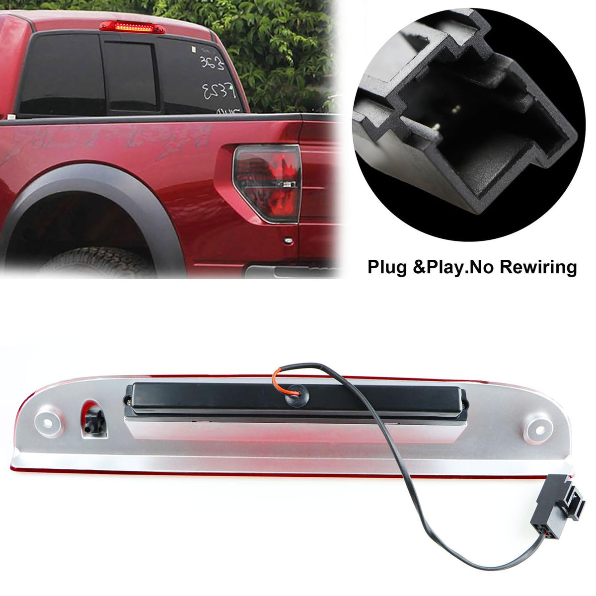 ILONPA installed on a Ford Explorer rear view demonstrating enhanced rear signaling