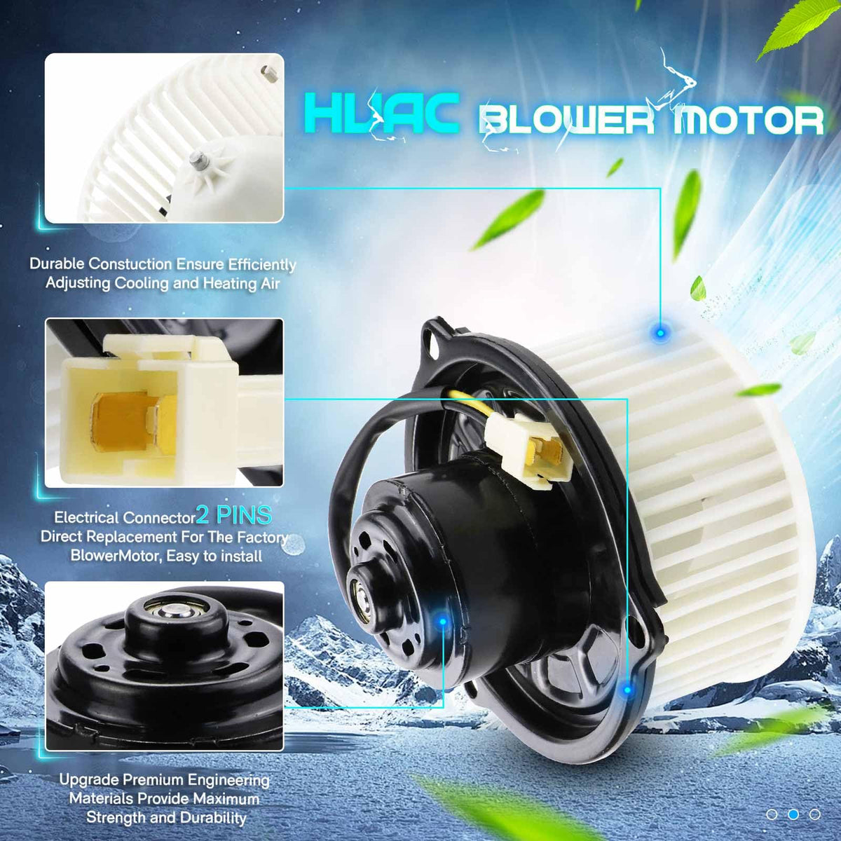 ILONPA mounting bracket and connector view for easier installation alignment