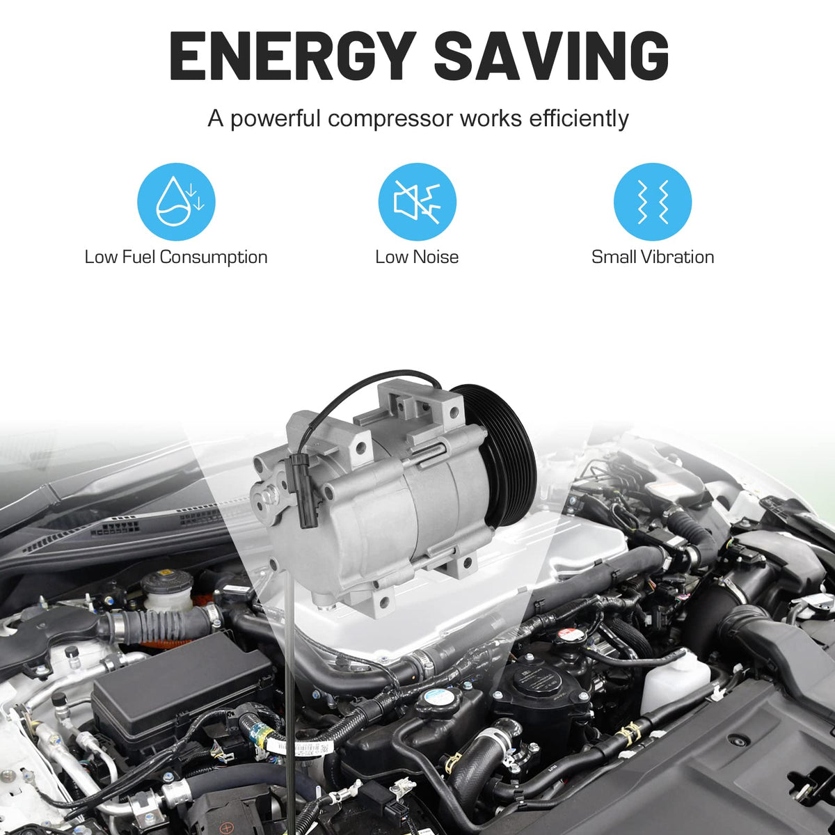 ILONPA oil-filled ports label showing PAG 46 prefill convenience benefit