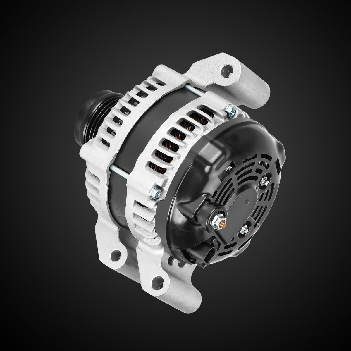 ilonpa alternator packaging with warranty card showing protected shipment and coverage