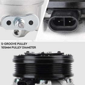 ILONPA pulley detail showing 105mm pulley and smooth rotation benefit