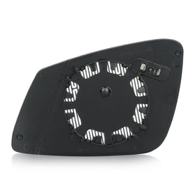 ILONPA mirror rear view showing 2-pin connector and easy plug-in installation