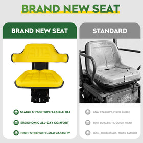 ILONPA installed in tractor cab demonstrating improved operator comfort benefit
