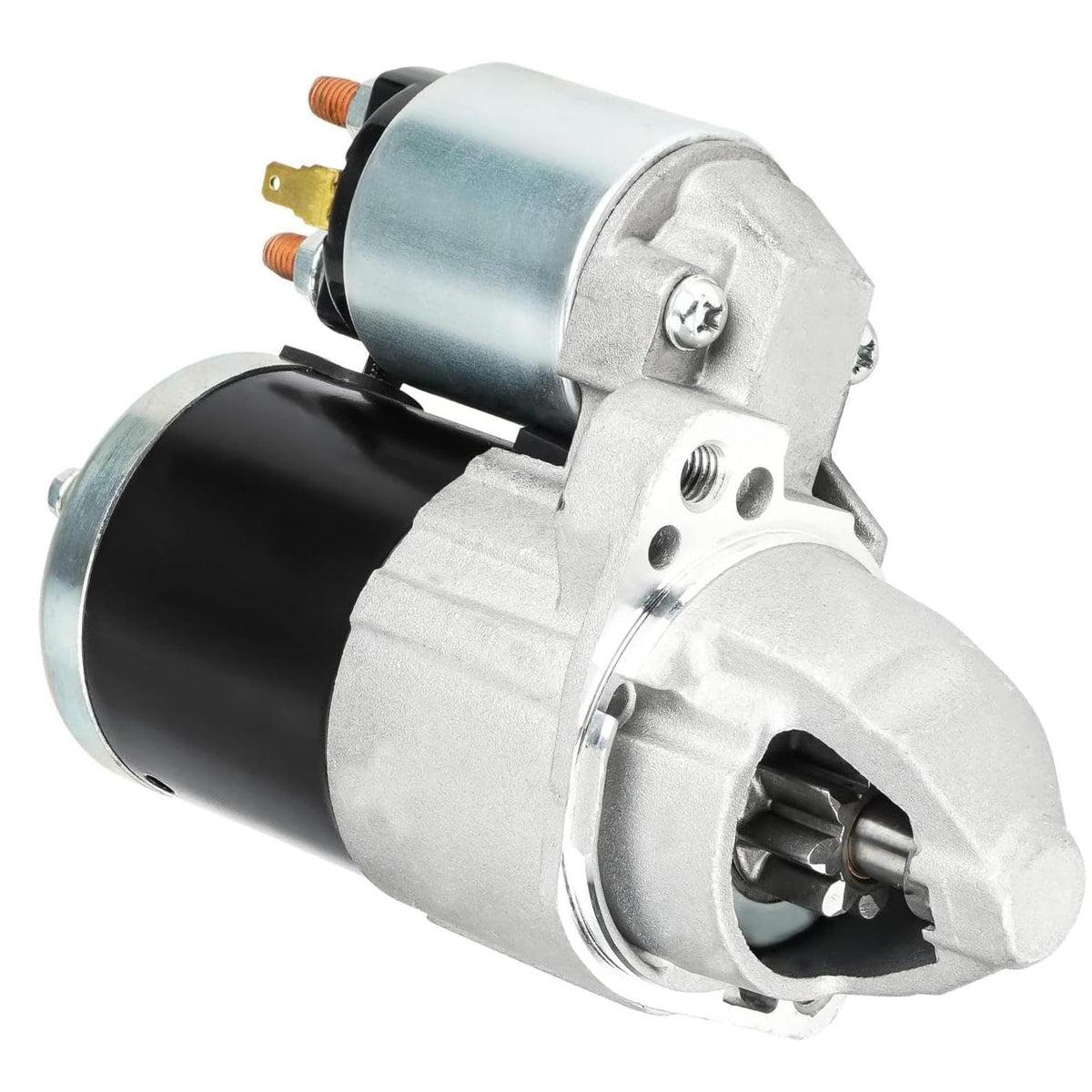 ILONPA starter front view showing clean housing and terminals for easy installation
