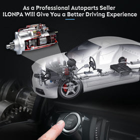 ILONPA starter size comparison with hand showing compact PMGR design benefit