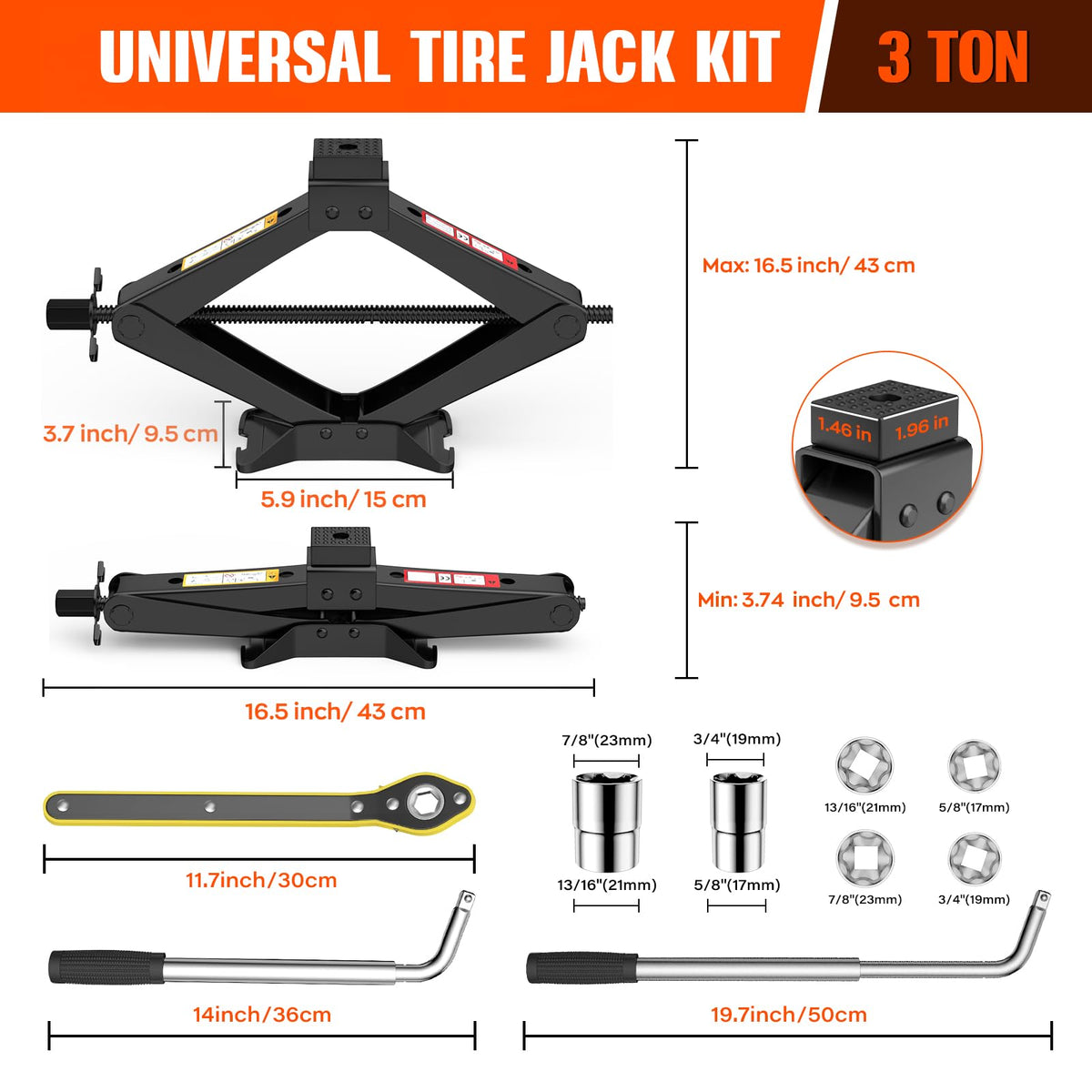 IMAYCC rubber saddle close-up protecting chassis and preventing slippage benefit