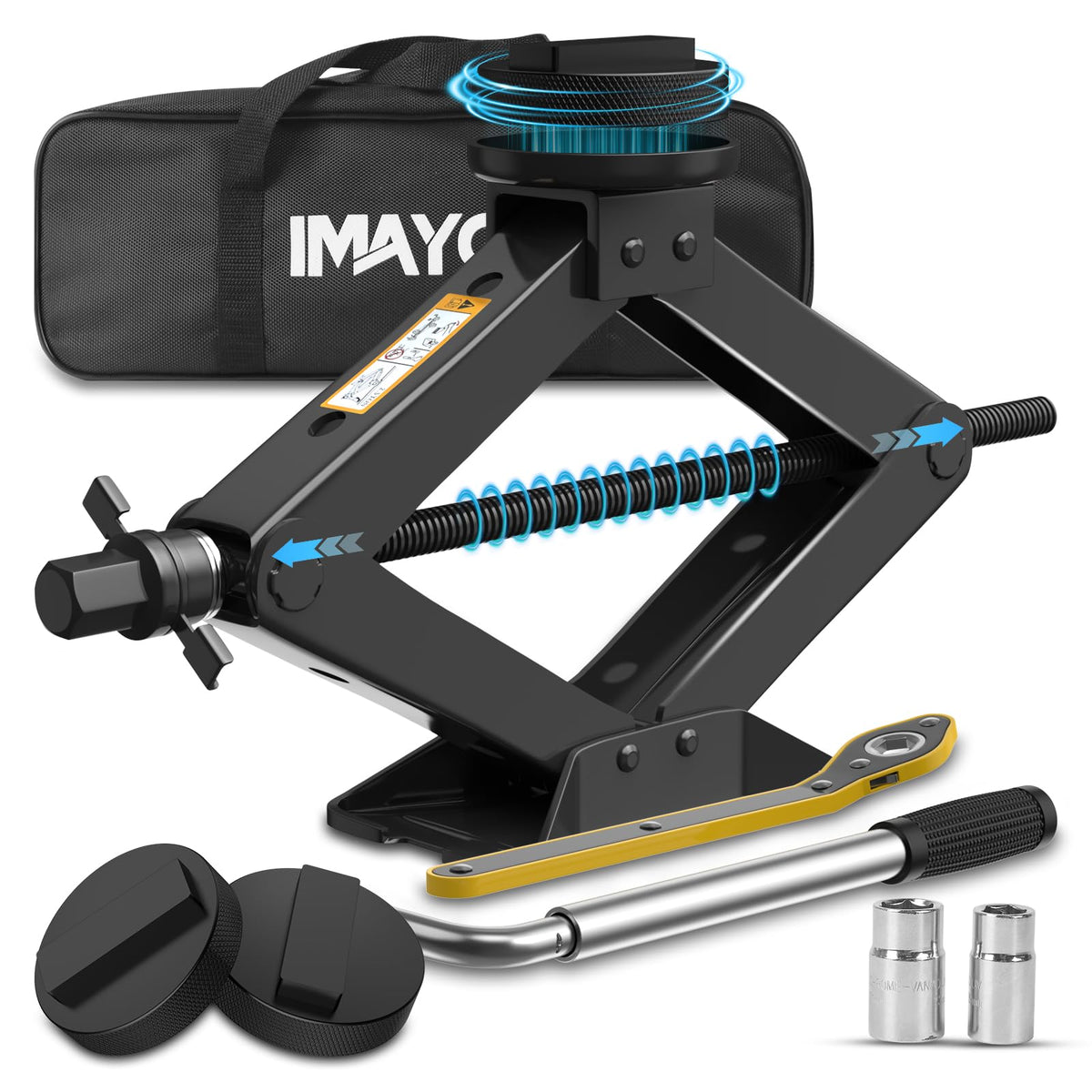 IMAYCC front packaging showing kit contents and compact storage benefit