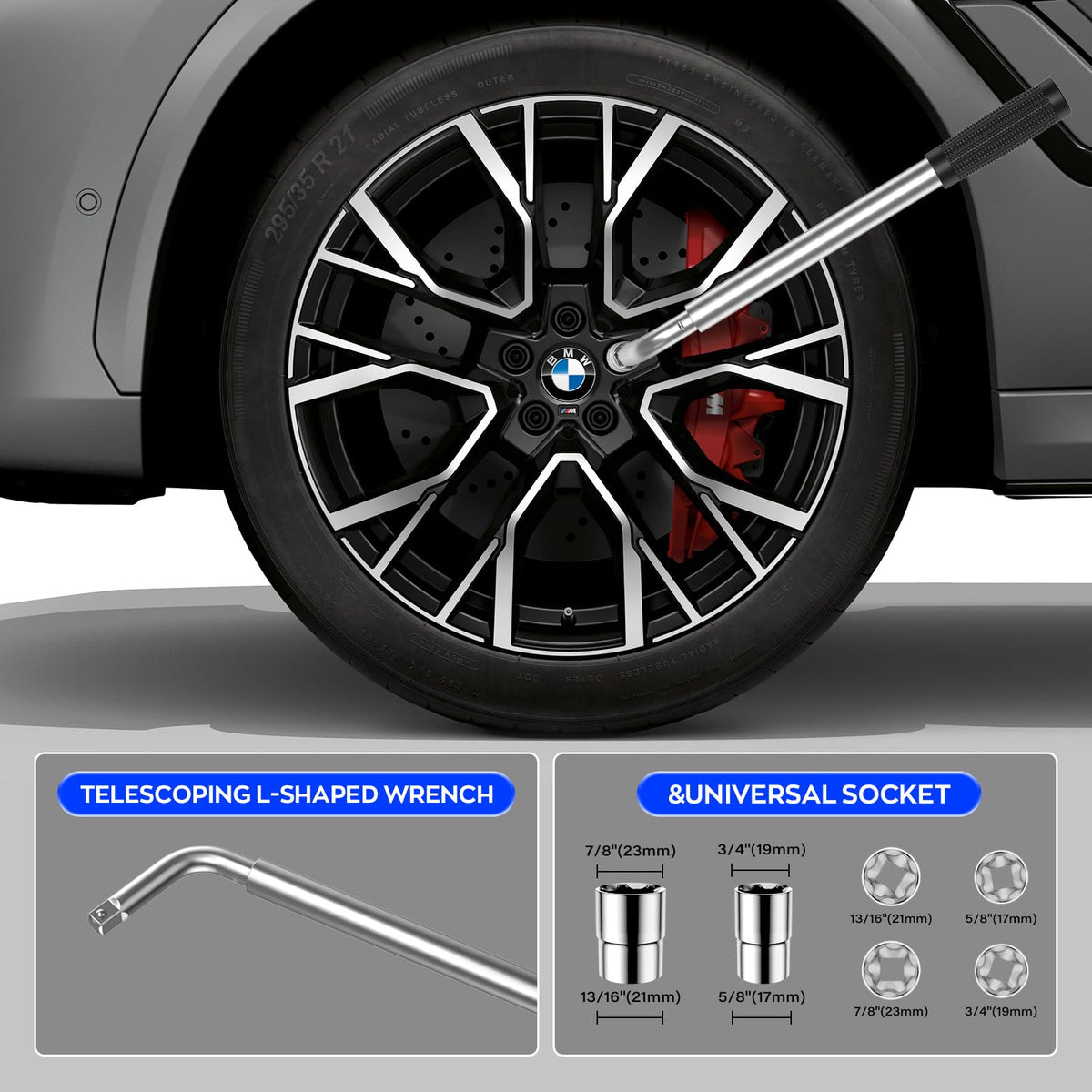 IMAYCC kit fitting in car trunk for convenient storage and portability