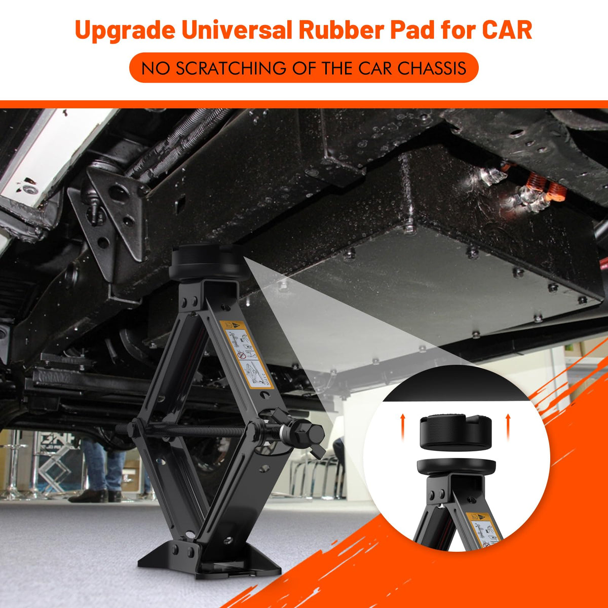 IMAYCC rubber pad detail protecting car body and preventing metal-to-paint contact