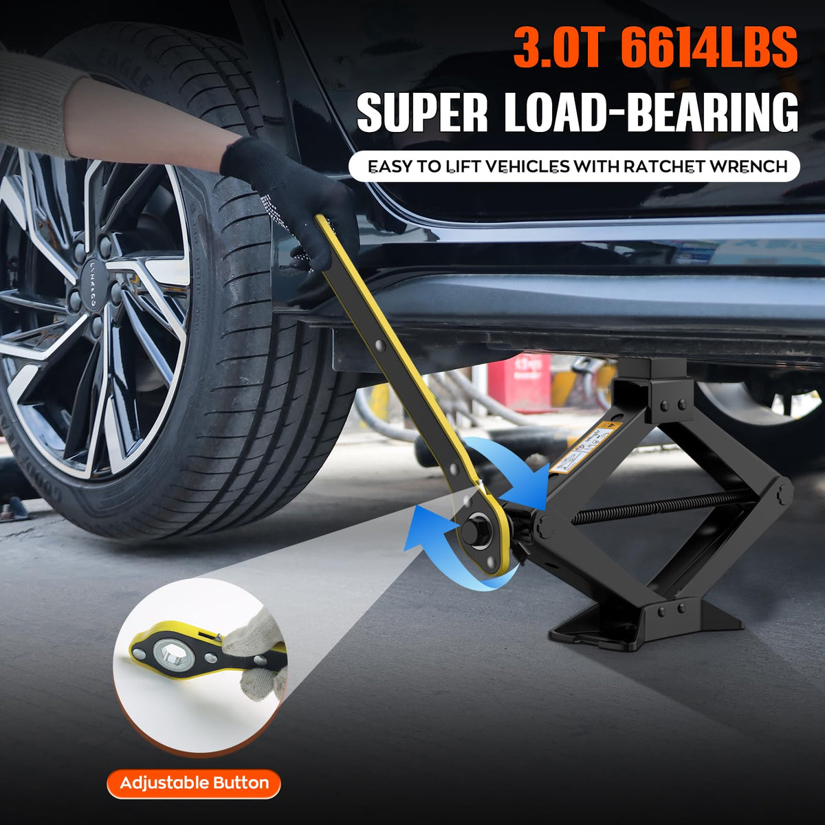 IMAYCC widened base detail for stable ground contact and safer lifting benefit