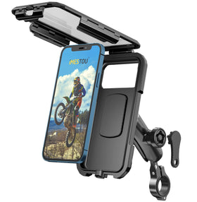 iMESTOU front view showing waterproof case and touchscreen visibility