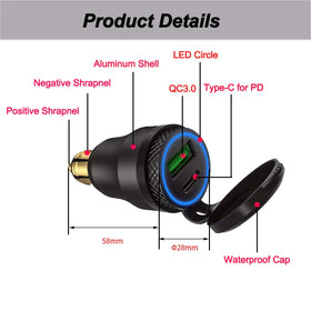 iMESTOU side profile illustrating small 58×27mm size and secure fit benefit