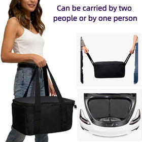 IMETAPLUS wide zippered top open for quick loading and unloading convenience