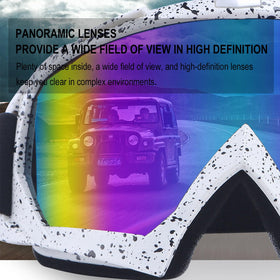 immoono colorful lens reflection highlighting glare reduction and visibility