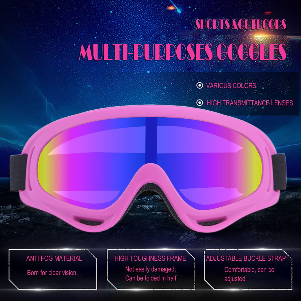 immoono colorful and clear lenses detail offering glare reduction