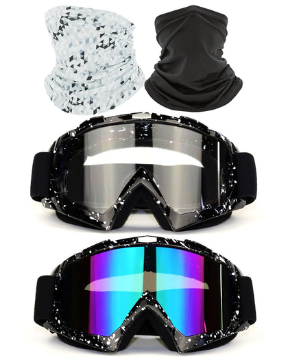 immoono marble black front view showing design and helmet compatibility benefit