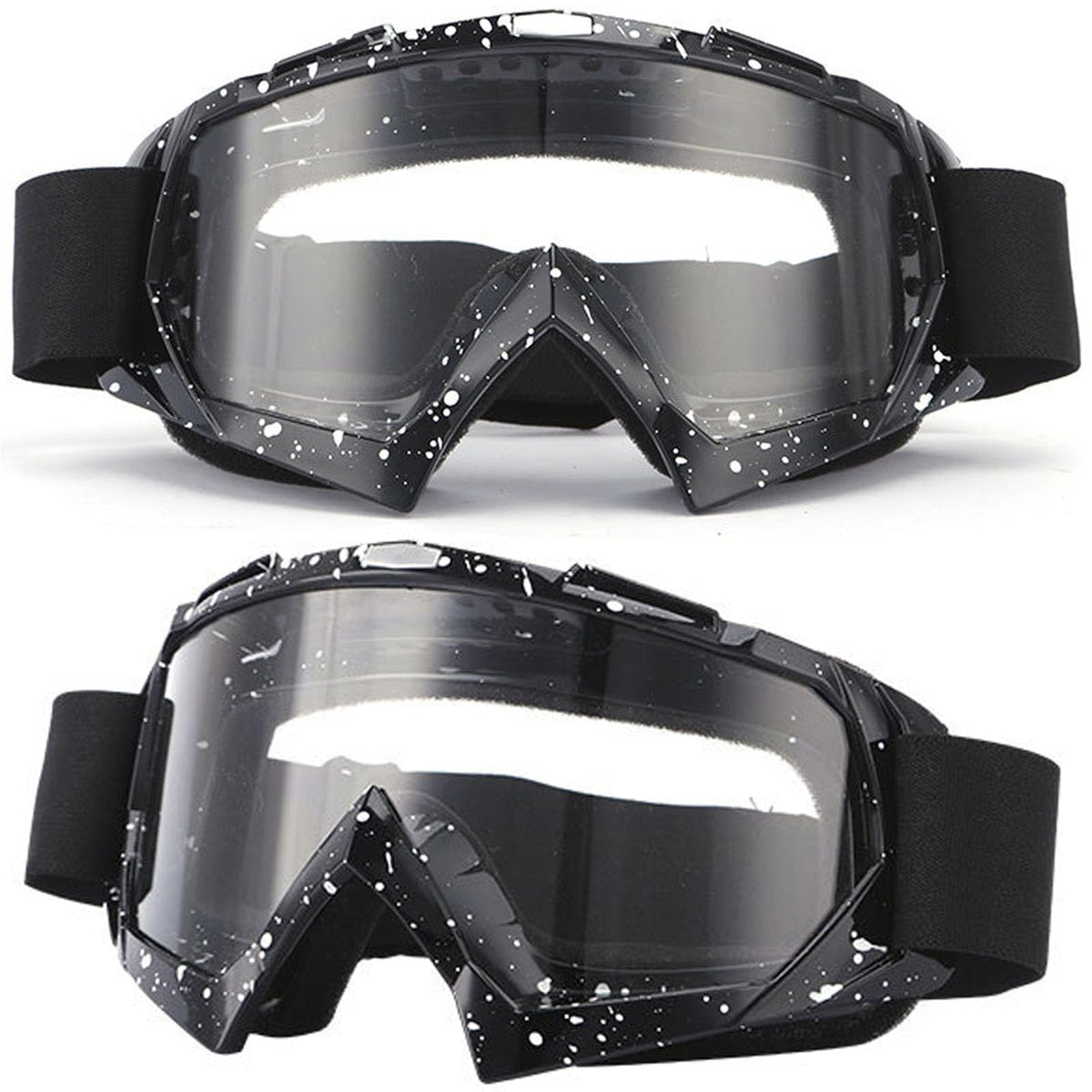 immoono goggles in hand for size comparison, compact and portable benefit
