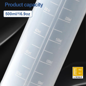 IMSTMTER clear barrel closeup with visible graduations for accurate measurement