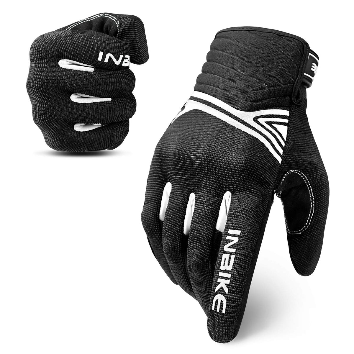 INBIKE front view showing breathable mesh and color contrast for airflow
