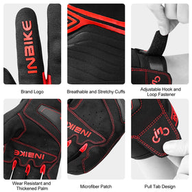 INBIKE touchscreen index finger showing phone use without removing gloves