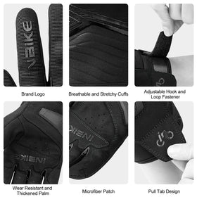 INBIKE touchscreen index finger patch enabling phone use without removal