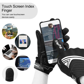 INBIKE touchscreen index finger detail enabling device use while riding