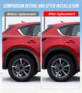 INCEPRIPARI trim installed on CX‑5 passenger rear demonstrating restored appearance