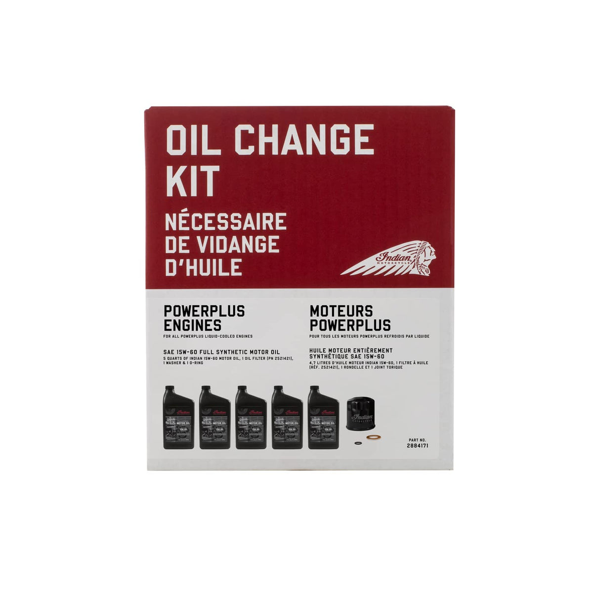 Indian Motorcycle oil filter close-up ensuring proper filtration and fit