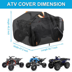 INEZARI folded cover in storage bag for compact transport and easy storage
