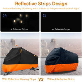 INEZARI reflective strips visible at night improving bike visibility and safety