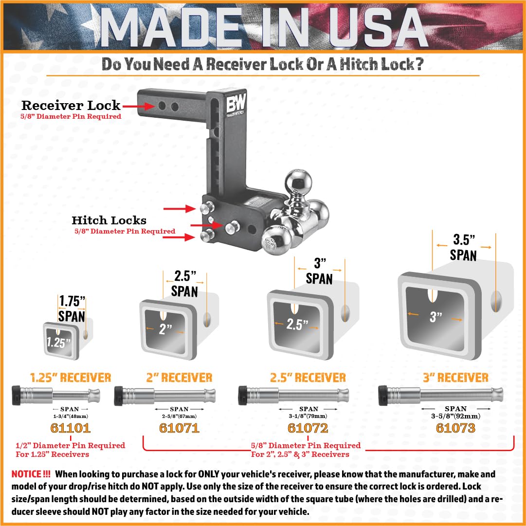 InfiniteRule installed on RV hitch showing secure fit and theft deterrence
