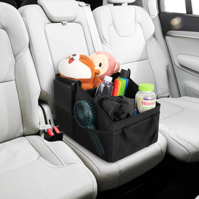 INFIVITA folded into included cloth bag with handles for compact transport