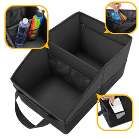 INFIVITA secured to car seat with seatbelt to prevent slipping while driving