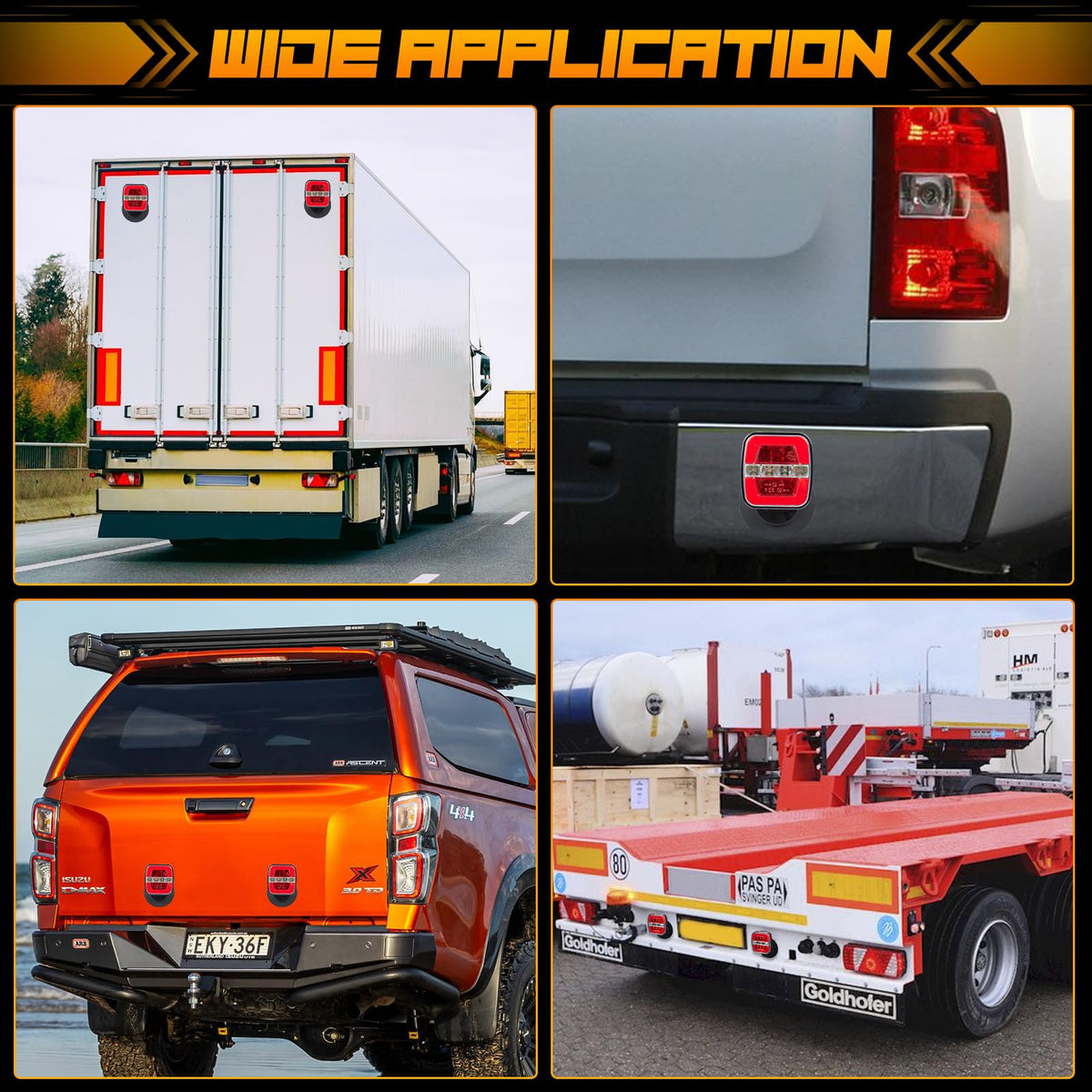 inhtgeas mounting plate fixed to aluminum trailer providing secure non-magnetic mounting