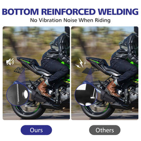 INKUDRI installed on Ninja ZX6R rear showing cleaner, compact tail end