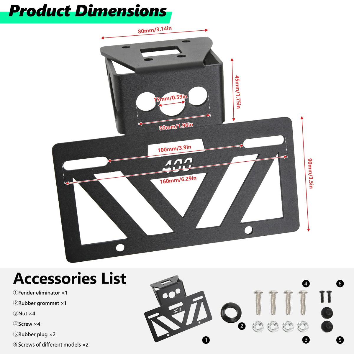 INKUDRI rubber grommet and plug detail protecting wiring and preventing rattles